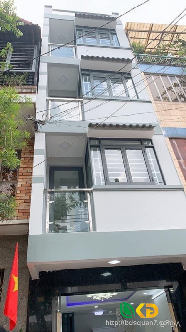 Bán nhà 4 lầu mới đẹp mặt tiền đường Hưng Phú Quận 8